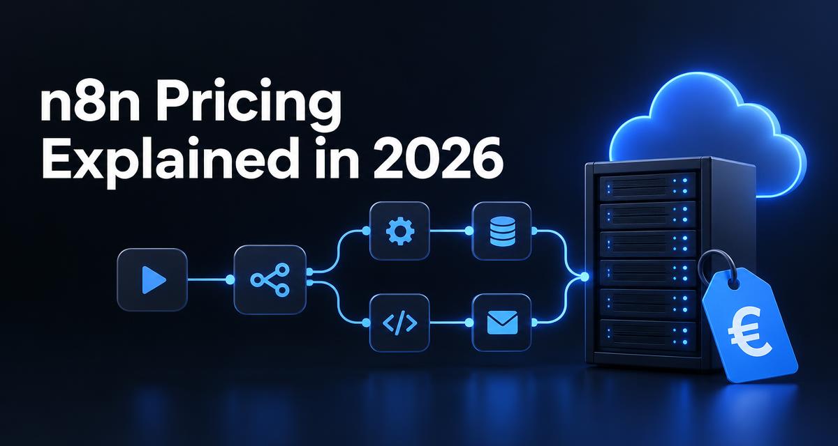n8n Pricing Explained in 2026: Self-Hosted vs Cloud Costs cover image