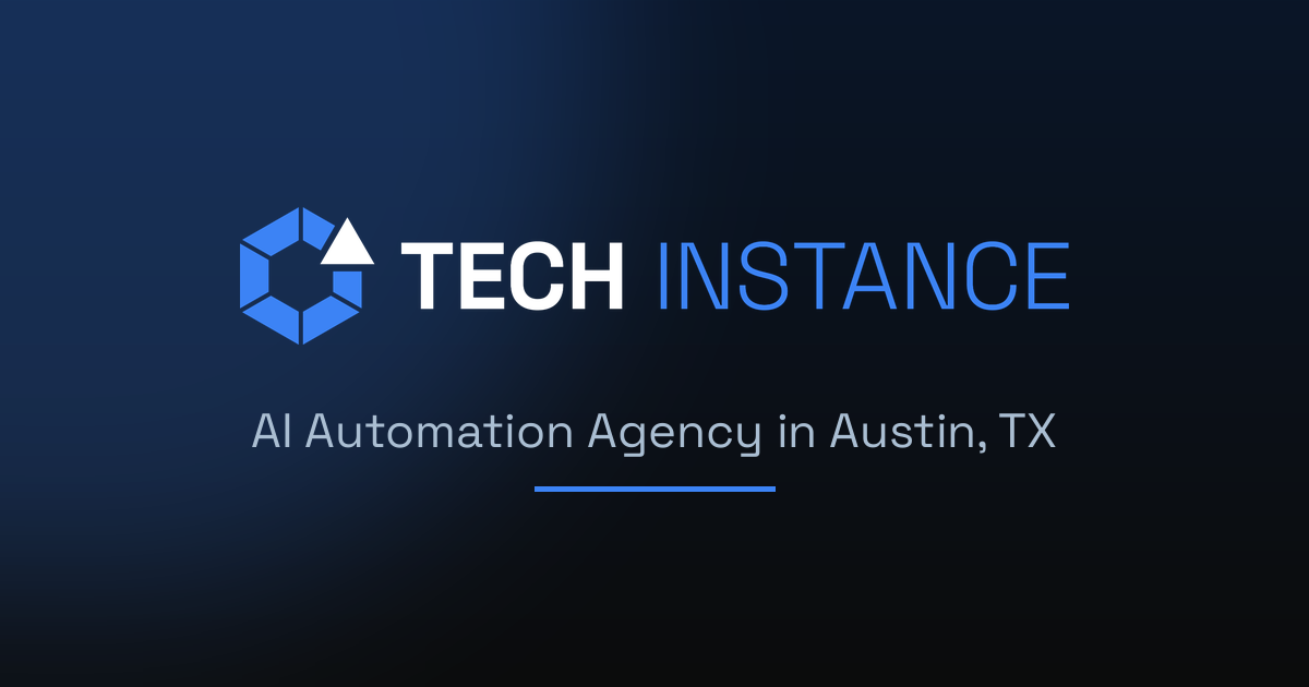 Technology Instance Tech Instance — Digital Infrastructure & Growth Engineering
